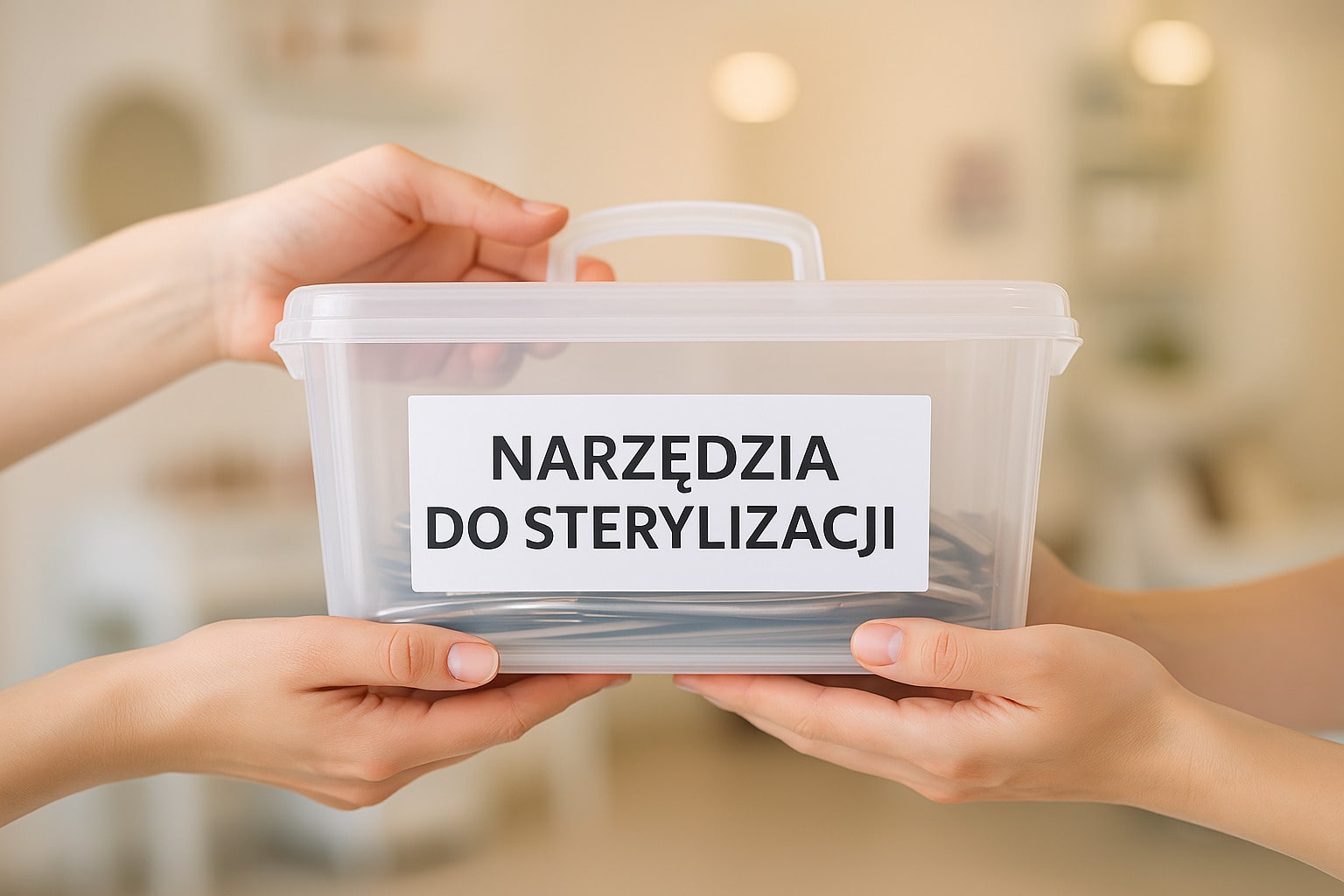 Przekazanie narzędzi do sterylizacji